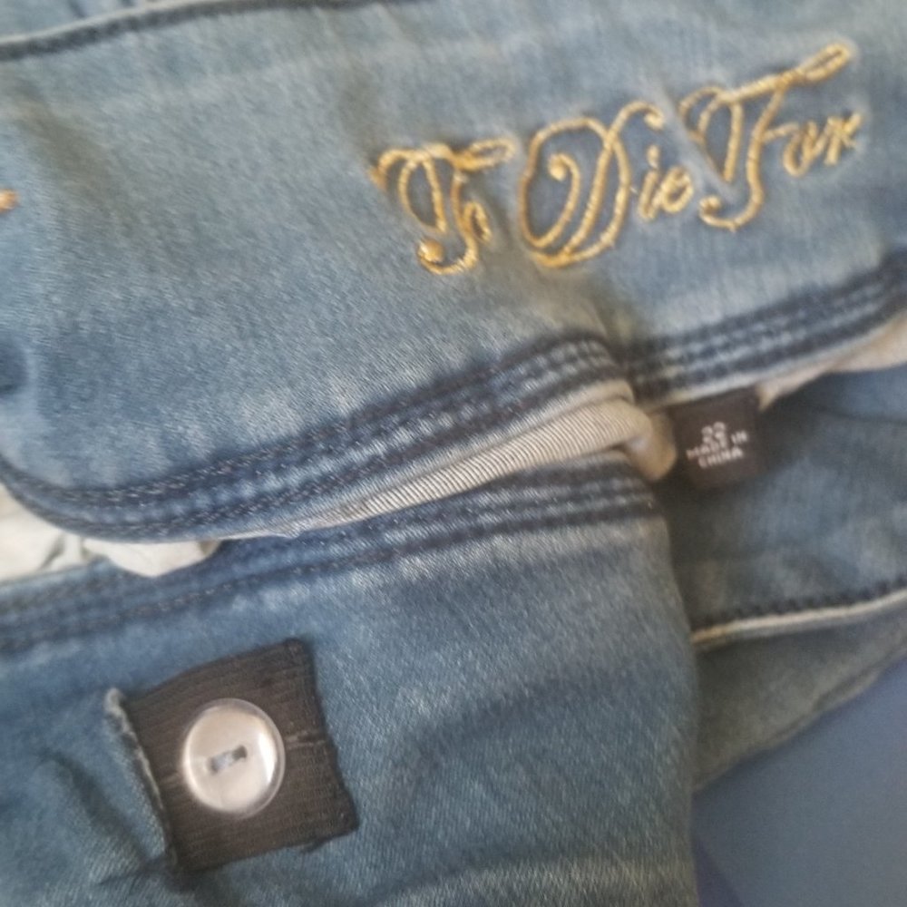 "To Die For"  High Rise  Stretch Jeans - Picture 13 of 15